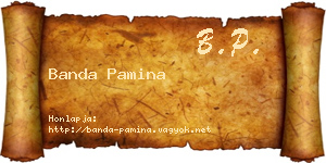 Banda Pamina névjegykártya
